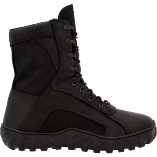 Bota Militar de Cuero Negro 12 M A