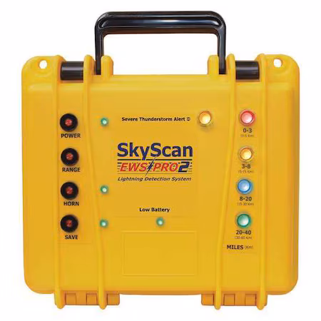 Detector de rayos 10 pulg. W SkyScan A
