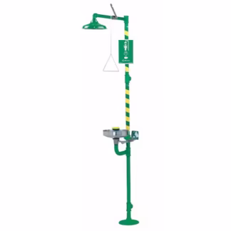 Ducha con lavaojos de acero inoxidable A