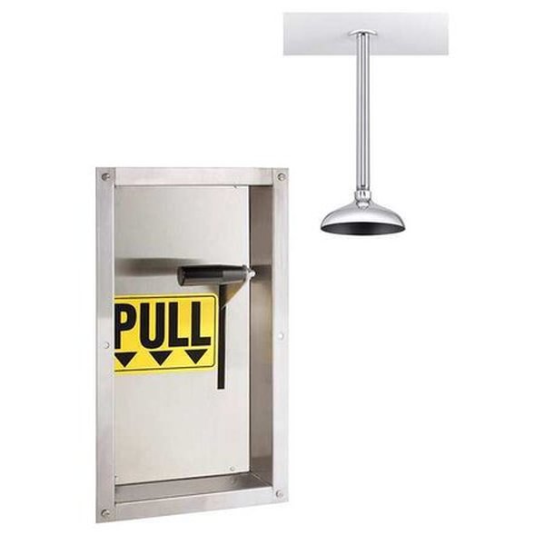 Ducha de Emergencia Empotrada de 10 Pulgadas A