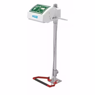 Lavaojos con plomería 47 HUGHES SAFETY SHOWERS A