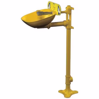 Lavaojos con plomería Bradley D