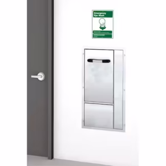 Lavaojos de Plomería Montaje en Pared 33 A