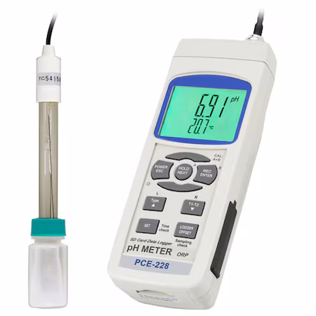 Medidor de pH 0,00 a 14,00 pH PCE INSTRUMENTS A