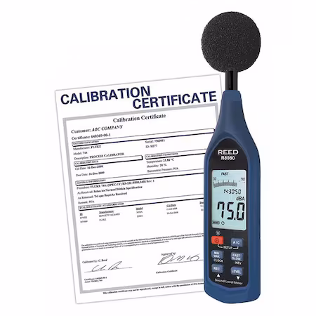 Medidor de Sonido REED INSTRUMENTS NIST A