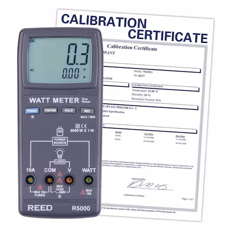 Medidor de vatios R5000-NIST A