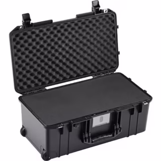 Pelican Aircase con espuma, 6,97 pulgadas, negro A