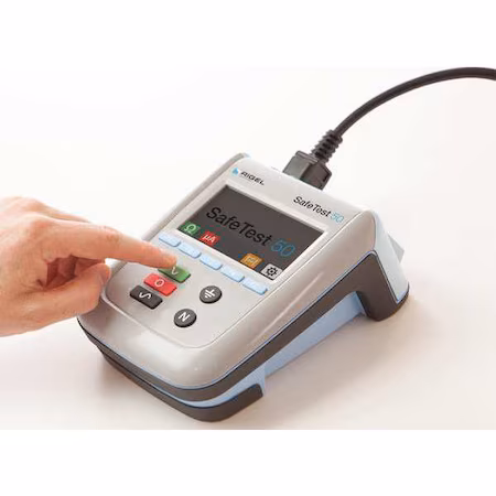 Probador de seguridad eléctrica LCD A