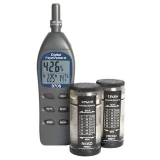 Psicrómetro REED con calibración de humedad A
