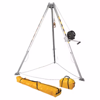 Trípode para espacios confinados, negro A