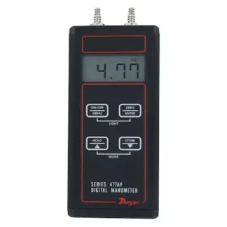 Manómetro Digital Dwyer para Flujo de Aire