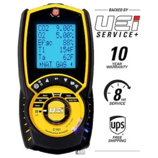 Analizador de Combustión Uei Test Instruments