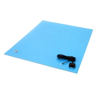 Tapete de Goma Azul Claro 36x72 para Mesa